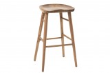 BARCHAIR TEAK RAW - CHAIRS, STOOLS